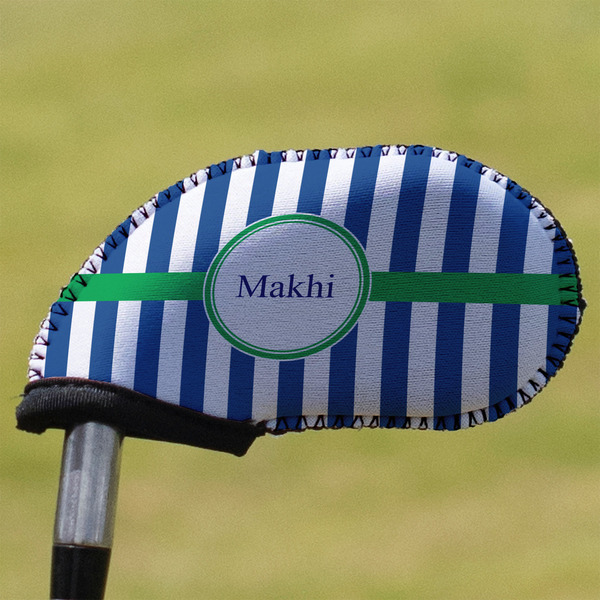 Custom Stripes Golf Club Iron Cover - Single (Personalized)