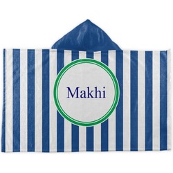 Stripes Kids Hooded Towel (Personalized)