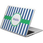 Stripes Laptop Skin - Custom Sized w/ Name or Text