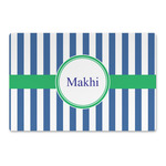 Stripes Large Rectangle Car Magnet (Personalized)