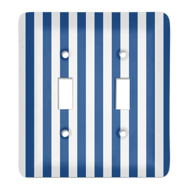 Custom Stripes Light Switch Cover (2 Toggle Plate)