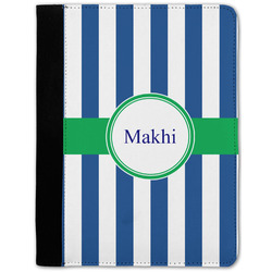 Stripes Notebook Padfolio w/ Name or Text