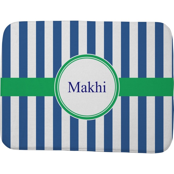 Custom Stripes Memory Foam Bath Mat - 48"x36" (Personalized)