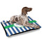 Stripes Outdoor Dog Beds - Large - IN CONTEXT