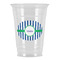 Stripes Party Cups - 16oz - Front/Main