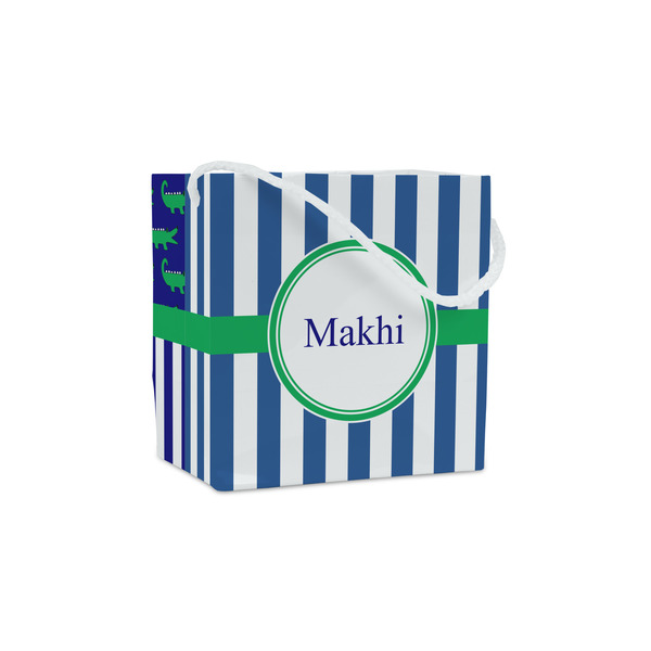 Custom Stripes Party Favor Gift Bags - Matte (Personalized)