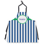 Stripes Apron Without Pockets w/ Name or Text