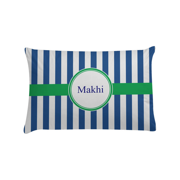 Custom Stripes Pillow Case - Standard w/ Name or Text