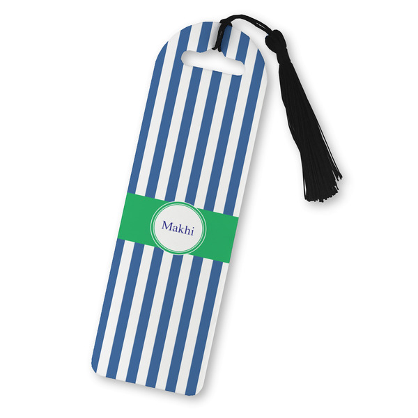 Custom Stripes Plastic Bookmark (Personalized)