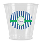 Stripes Plastic Shot Glass (Personalized)