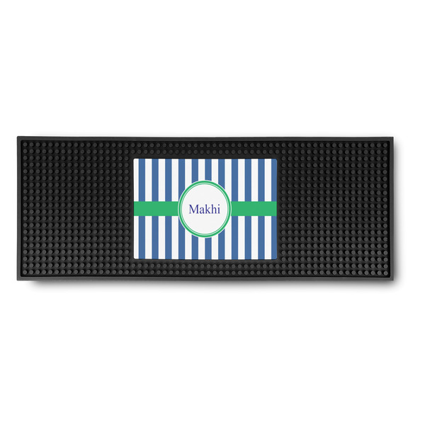 Custom Stripes Rubber Bar Mat (Personalized)