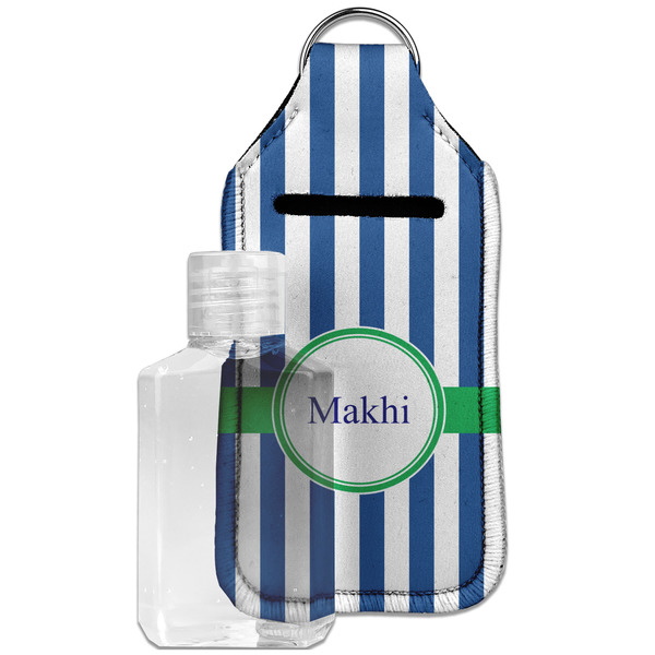 Custom Stripes Hand Sanitizer & Keychain Holder - Large (Personalized)