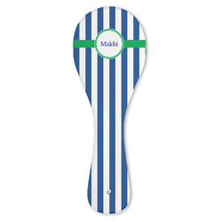 Stripes Ceramic Spoon Rest (Personalized)