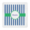 Stripes Standard Decorative Napkins (Personalized)