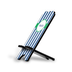 Stripes Stylized Cell Phone Stand - Large (Personalized)