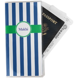 Stripes Travel Document Holder