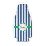 Stripes Zipper Bottle Cooler (Personalized)