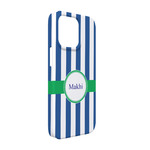 Stripes iPhone Case - Plastic - iPhone 13 (Personalized)