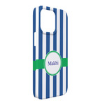 Stripes iPhone Case - Plastic - iPhone 13 Pro Max (Personalized)