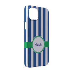 Stripes iPhone Case - Plastic - iPhone 14 Pro (Personalized)