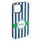 Stripes iPhone 15 Plus Tough Case - Angle