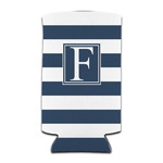 Horizontal Stripe Can Cooler (tall 12 oz) (Personalized)