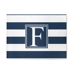 Horizontal Stripe 5' x 7' Patio Rug (Personalized)