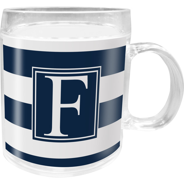 Custom Horizontal Stripe Acrylic Kids Mug (Personalized)