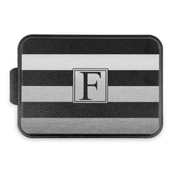 Horizontal Stripe Aluminum Baking Pan with Black Lid (Personalized)