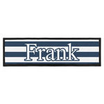 Horizontal Stripe Bar Mat - Large (Personalized)