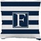 Horizontal Stripe Burlap Pillow 24"