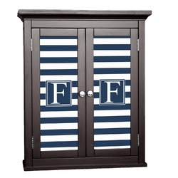 Horizontal Stripe Cabinet Decal - Large (Personalized)