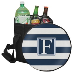 Horizontal Stripe Collapsible Cooler & Seat (Personalized)