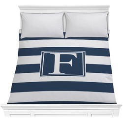 Horizontal Stripe Comforter - Full / Queen (Personalized)