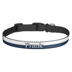 Horizontal Stripe Dog Collar (Personalized)