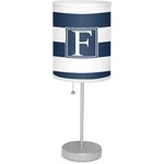 Horizontal Stripe 7" Drum Lamp with Shade Polyester (Personalized)