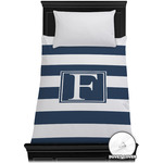 Horizontal Stripe Duvet Cover - Twin XL (Personalized)