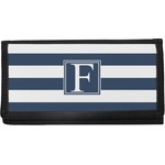 Horizontal Stripe Canvas Checkbook Cover (Personalized)