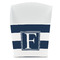 Horizontal Stripe French Fry Favor Box - Front View