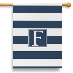 Horizontal Stripe 28" House Flag - Double Sided (Personalized)