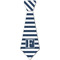 Horizontal Stripe Just Faux Tie