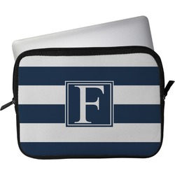 Horizontal Stripe Laptop Sleeve / Case - 13" (Personalized)