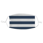 Horizontal Stripe Adult Cloth Face Mask - Standard