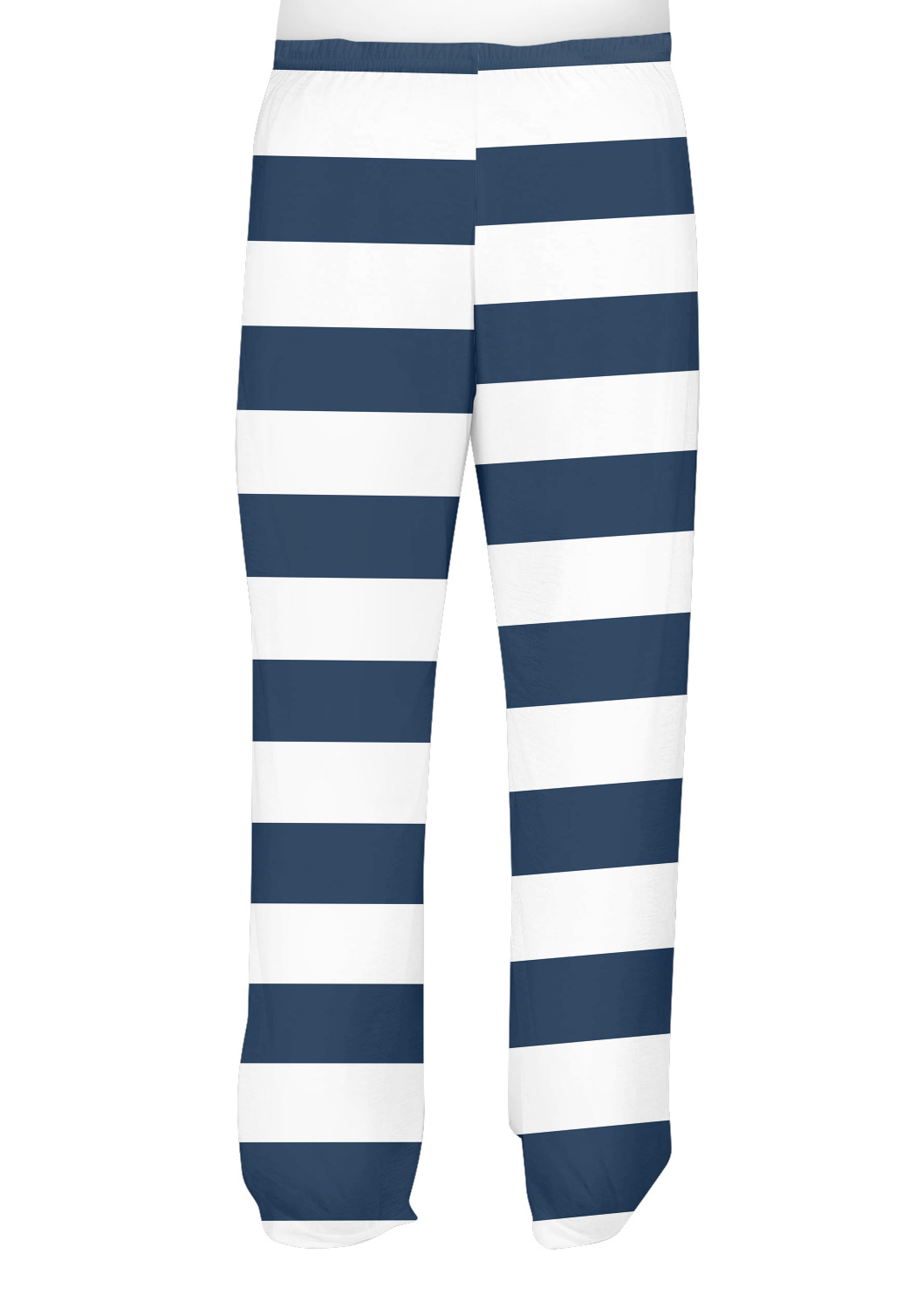 Custom Horizontal Stripe Mens Pajama Pants