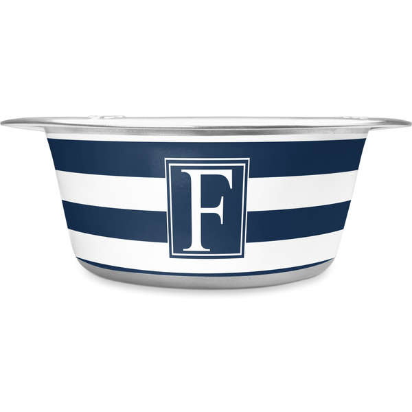 Custom Horizontal Stripe Stainless Steel Dog Bowl - Small (Personalized)