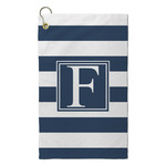 Horizontal Stripe Microfiber Golf Towel - Small (Personalized)