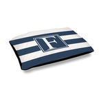 Horizontal Stripe Outdoor Dog Bed - Medium (Personalized)