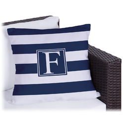Horizontal Stripe Outdoor Pillow - 18" (Personalized)