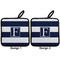 Horizontal Stripe Pot Holders - Set of 2 APPROVAL