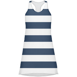 Horizontal Stripe Racerback Dress - Medium